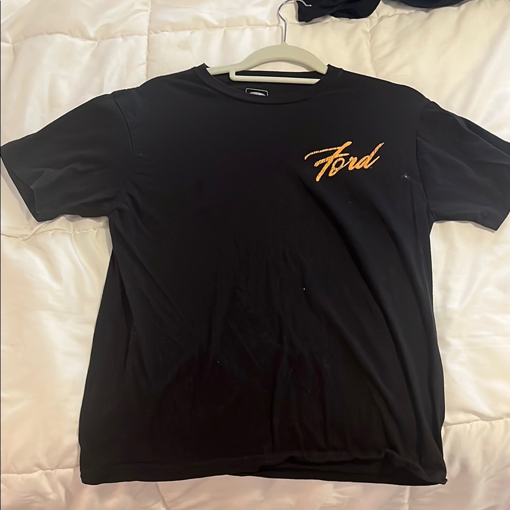 Ford Black and Orange Short Sleeve Tee